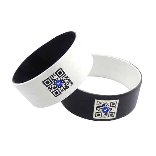 Идентификационный браслет с NFC и QR