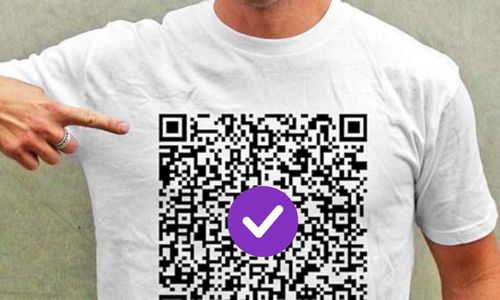 QR коды dewiar на одежде
